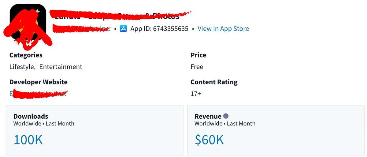 iamgdsa's tweet photo. Each of the 3 founding members of this app has their own TikTok.

Each did at least a video >1M views.

And they grew to $60K/100K downloads in < 4 months: https://t.co/pf7zP9e8Ea
