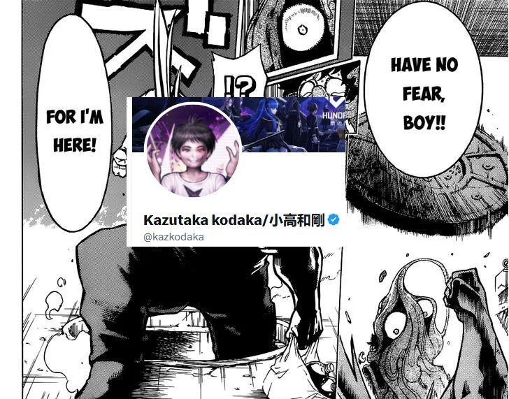 Literally how i saw the whole situation with Kodaka's tweet as i woke up
