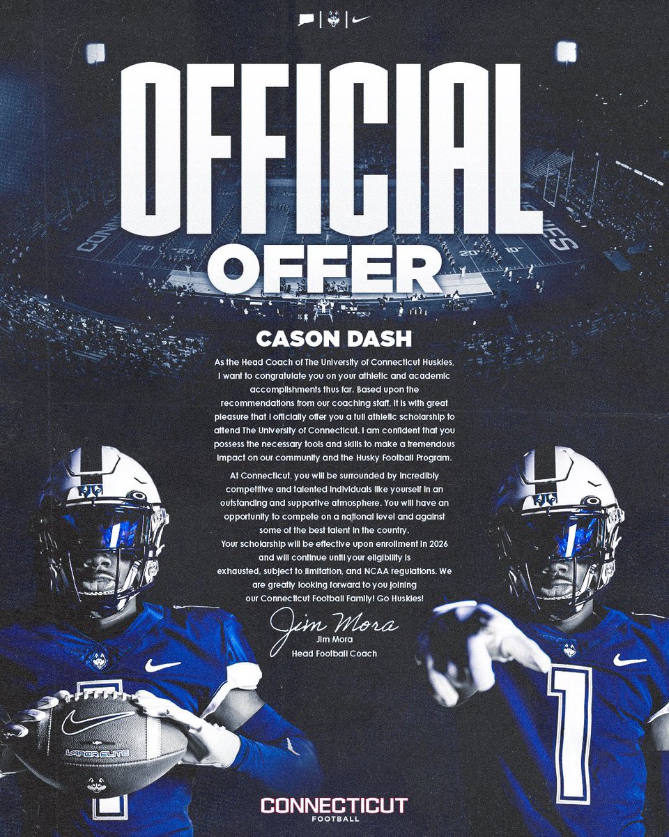 Cason Dash (@casondash3) on Twitter photo ❤️🏠<a href="/CoachJimMoraFB/">Jim Mora</a> 
<a href="/CoachDHilliard/">Coach Hilliard</a> 
<a href="/UConnHuskies/">UConn Huskies</a> ❤️🏠<a href="/CoachJimMoraFB/">Jim Mora</a> 
<a href="/CoachDHilliard/">Coach Hilliard</a> 
<a href="/UConnHuskies/">UConn Huskies</a>