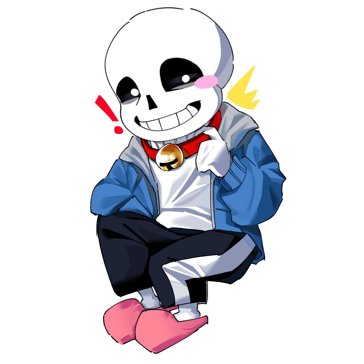 #undertale #sans 
招笑猫..