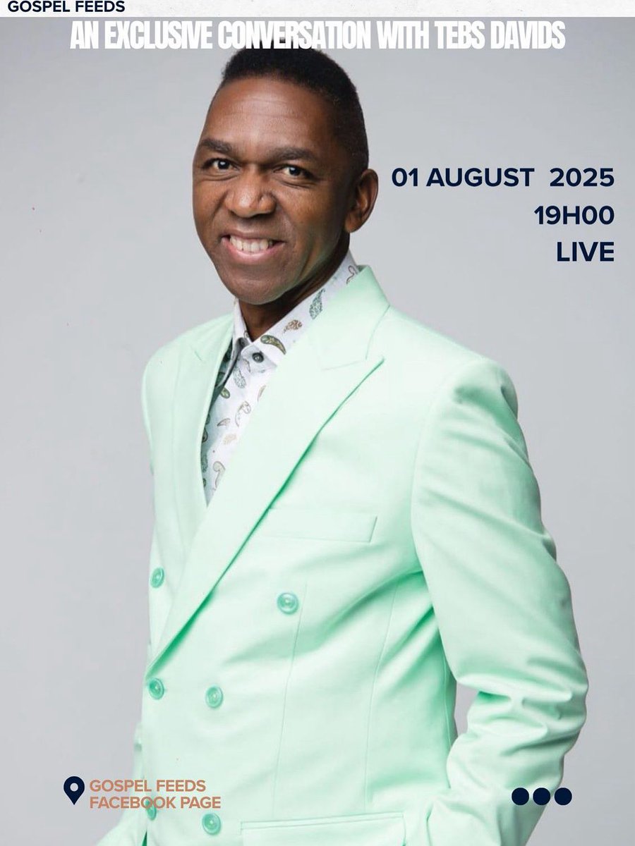 Join us for NOW "Night of Worship"  LIVE Interview with Gospel Feeds 🙌🏽🔥 TONIGHT at 7️⃣pm. Be sure to get your tickets to the “NOW - Night of Worship “ before it’s too late webtickets.co.za/v2/event.aspx?…

#NOW #worshipnight #tebsdavid #gospelfeeds #ntokozambambo #OncemoreSix