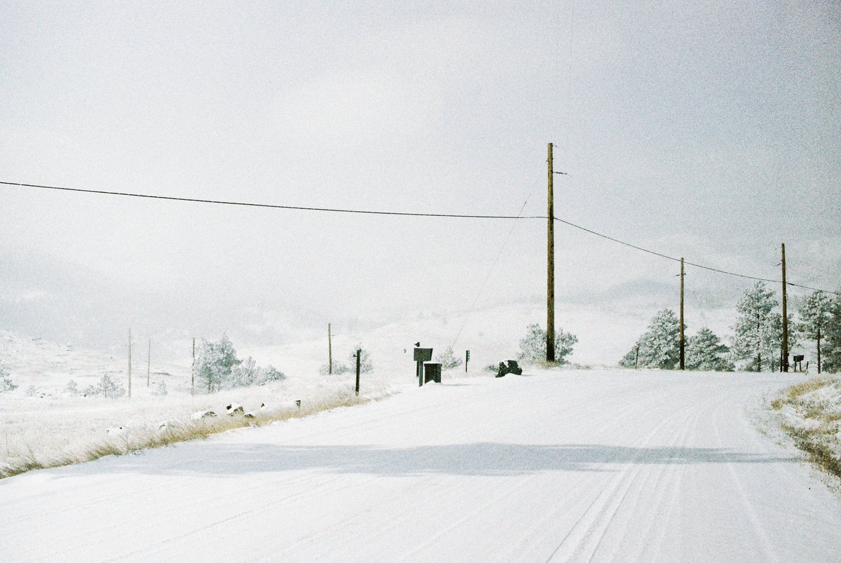 Winter nostalgia on 35mm film - Boulder, Colorado