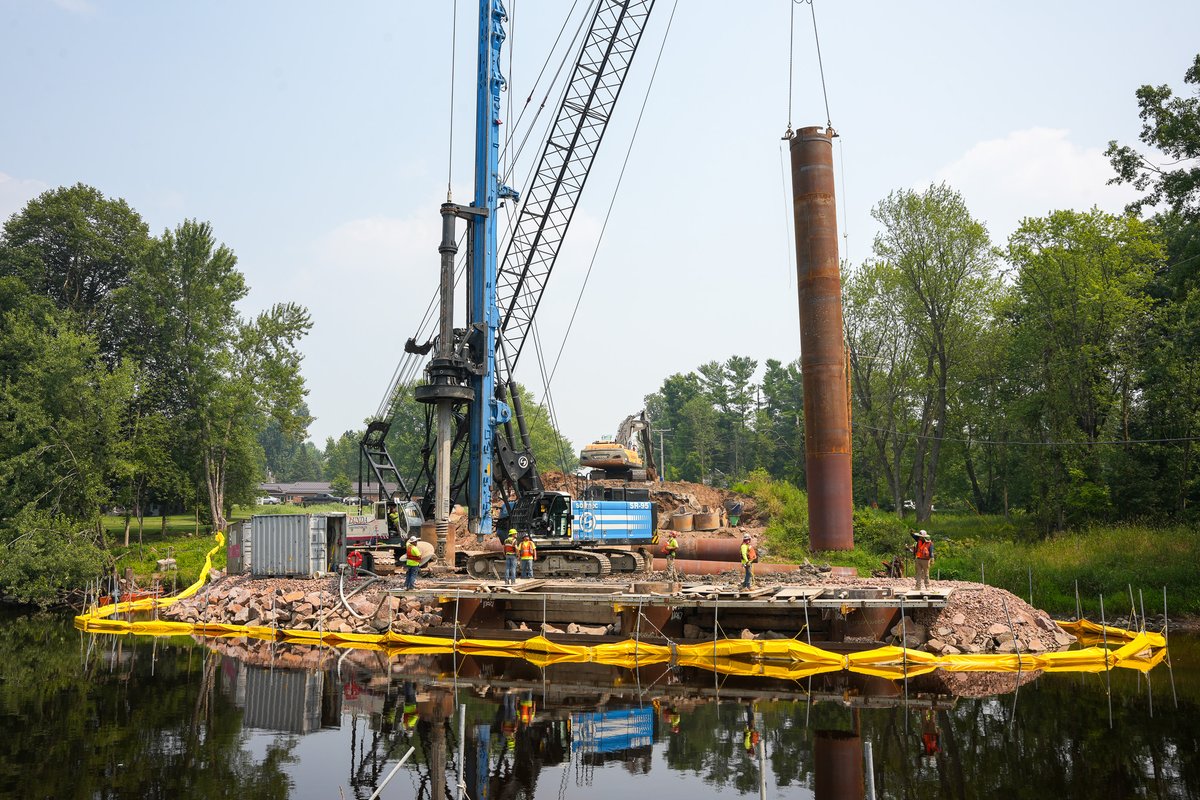 The questions came early and often from <a href="/SenJesseJames/">Senator Jesse James</a> &amp; <a href="/RepHurd/">Representative Karen Hurd</a> during our tour of Lunda's bridge construction in Greenwood yesterday.  Our members were happy to answer all of them, sharing a unique look into what we do best: build the highest quality projects across WI.