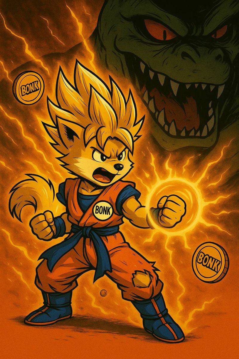 JackAspen838's tweet photo. Happy freaking Friday!!!!
Yall ready to go full Super Saiyan with #Bonku this weekend?!?
We will be powering up to new levels just like the legend Goku. With a Bonk fusion, we are absolutely unstoppable.

@Funimation #Toonami #anime 
eV6P1gi6vKcmuy4Y4bZkjy3DFKCiiQCLDqtF2WLbonk https://t.co/UDQxirmRg1