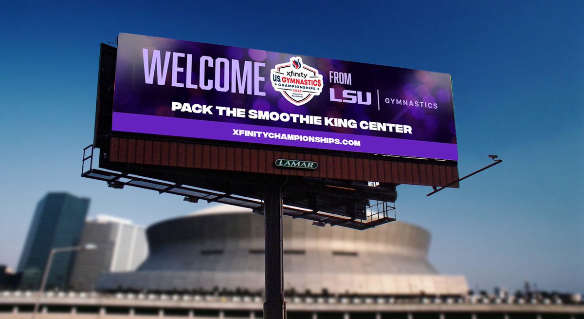We’re ready for y’all in the Big Easy ⚜️

See you soon <a href="/USAGym/">USA Gymnastics</a>!