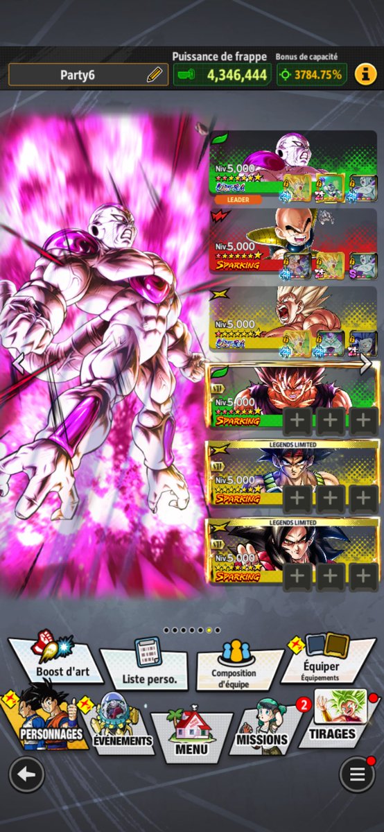 ism_591's tweet photo. @ZarakiYT Faut je le met en god l’equip de krillin https://t.co/I6K5zehywH