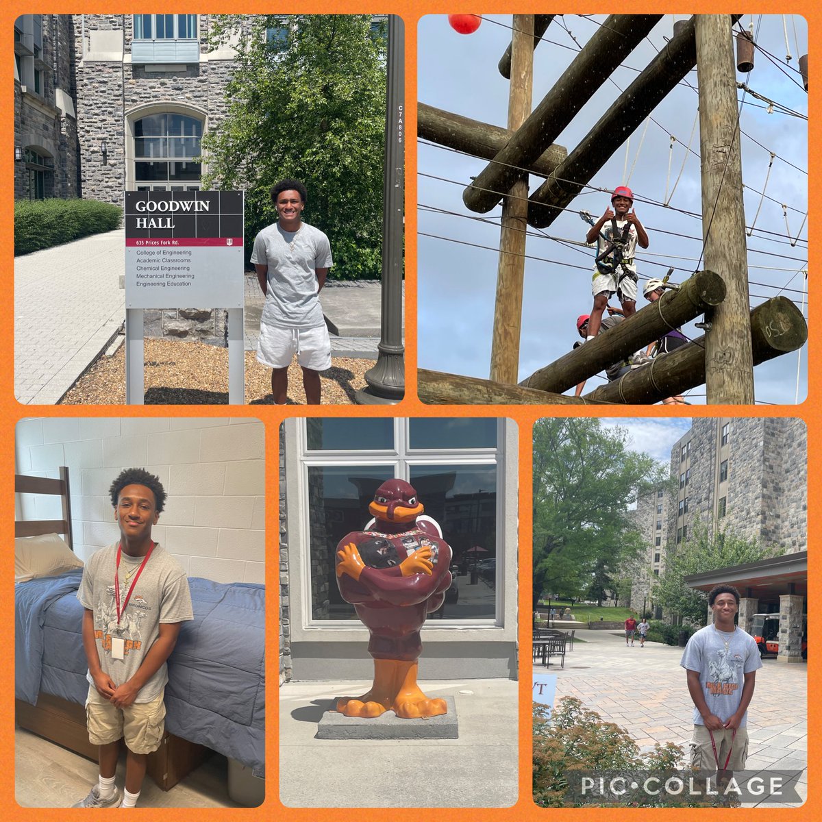DraPC26's tweet image. Huge thanks to @virginia_tech for an amazing WEE VT experience! NeShawn had a great time learning about the engineering programs &amp;amp; getting inspired. Grateful to the Dr. Lester , professors and students who made it possible! 🧠⚙️🦃 #EngineeringFuture #HokieNation #WEEVT