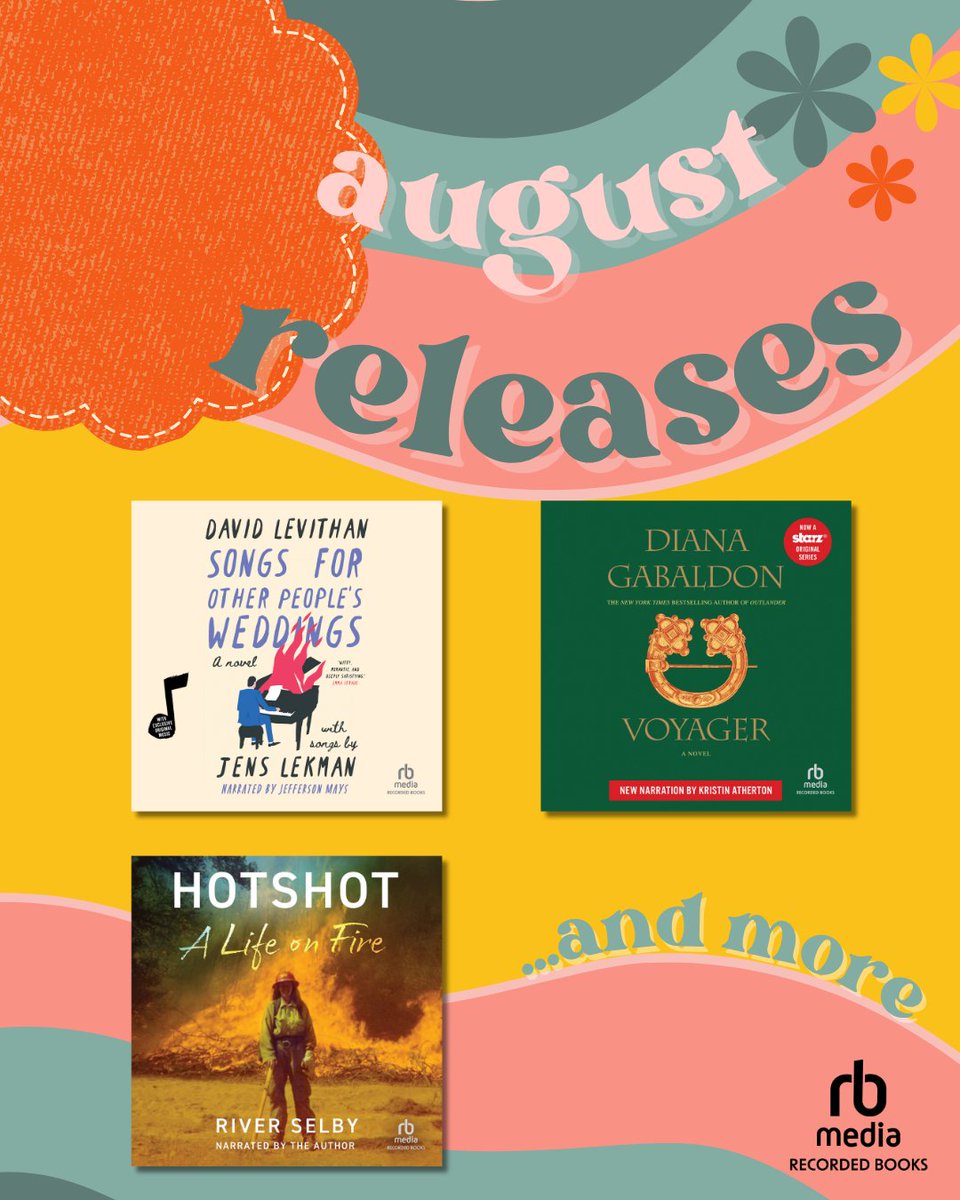 New month, new audiobooks 🎧 August is bringing the stories you’ll want in your ears all day long!

<a href="/JensLekman/">Jens Lekman</a> <a href="/ABRAMSbooks/">ABRAMS Books</a> <a href="/Writer_DG/">Diana Gabaldon</a> <a href="/groveatlantic/">Grove Atlantic</a>