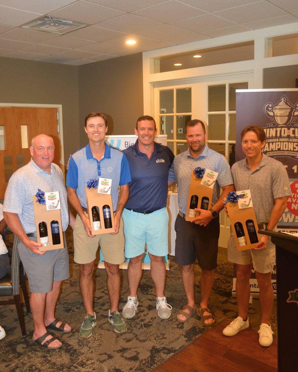 stcgcc's tweet image. A fantastic day on the links for a great cause! ⛳️✨
Honoured to host Mayor Mat Siscoe &amp;amp; the SCORE charity golf tournament last Monday.
Thanks to all who came out to support! 🙌 #SCOREStCatharines #StCatharines #Community