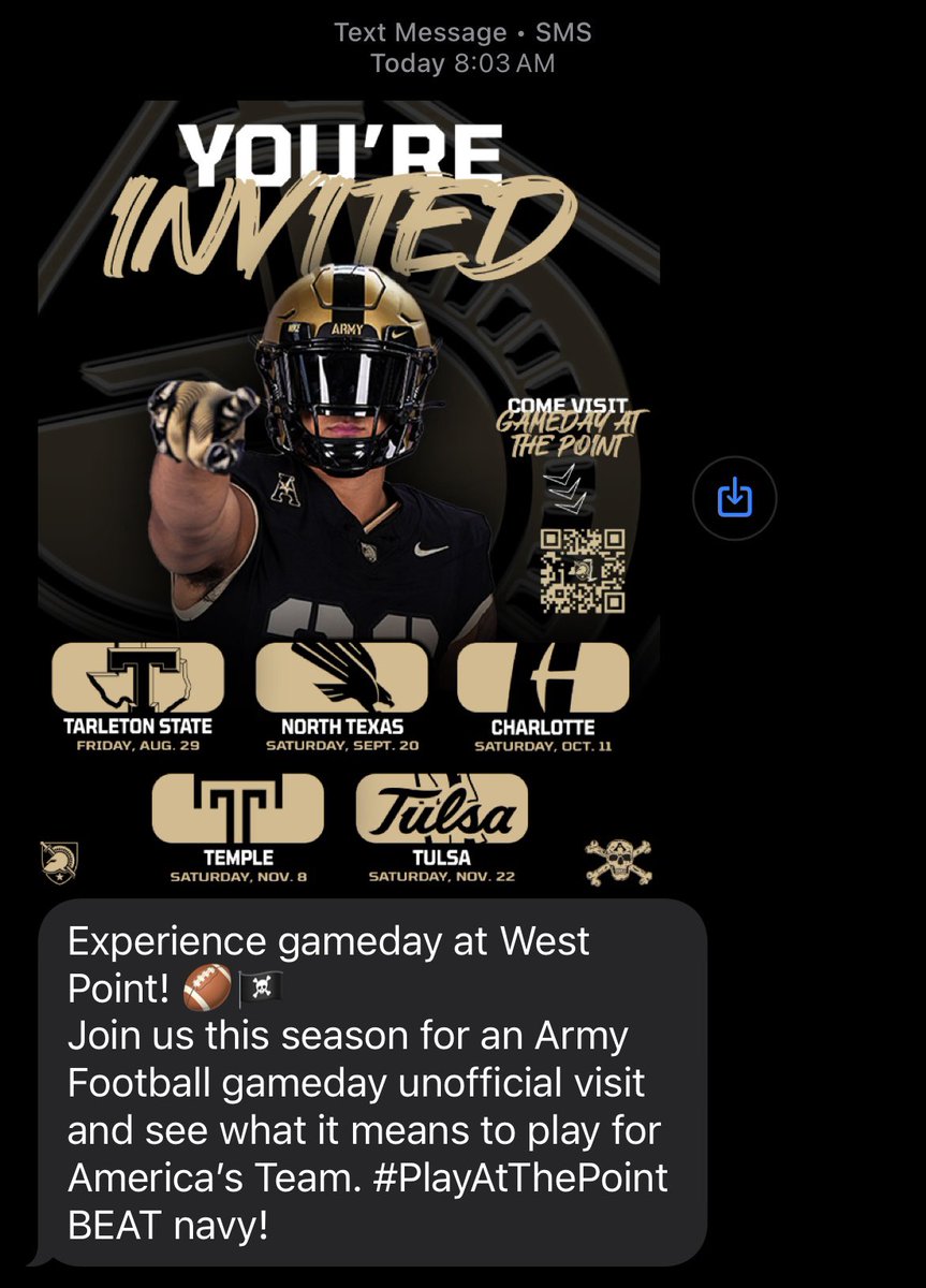 Zion Heard (@heardzi) on Twitter photo Now these are the kind of good morning messages I can get used to! Def excited about this <a href="/ArmyWP_Football/">Army Football</a> experience. <a href="/TheOfficialPFFB/">Pine Forest Football</a> <a href="/CoachTyBrooks/">Tyler Brooks</a> <a href="/kerrymcdowell/">Kerry McDowell</a> #isaiah40thirty1 #noflyzone #co2027 <a href="/CoachGMoss/">Greg Moss</a> <a href="/CoachBrock50/">Nathan Brock</a> <a href="/CoachRenoYale/">Tony Reno</a> <a href="/CoachCardillo/">Jake Cardillo</a> <a href="/CoachCoopp/">Brandon R Cooper</a> Now these are the kind of good morning messages I can get used to! Def excited about this <a href="/ArmyWP_Football/">Army Football</a> experience. <a href="/TheOfficialPFFB/">Pine Forest Football</a> <a href="/CoachTyBrooks/">Tyler Brooks</a> <a href="/kerrymcdowell/">Kerry McDowell</a> #isaiah40thirty1 #noflyzone #co2027 <a href="/CoachGMoss/">Greg Moss</a> <a href="/CoachBrock50/">Nathan Brock</a> <a href="/CoachRenoYale/">Tony Reno</a> <a href="/CoachCardillo/">Jake Cardillo</a> <a href="/CoachCoopp/">Brandon R Cooper</a>
