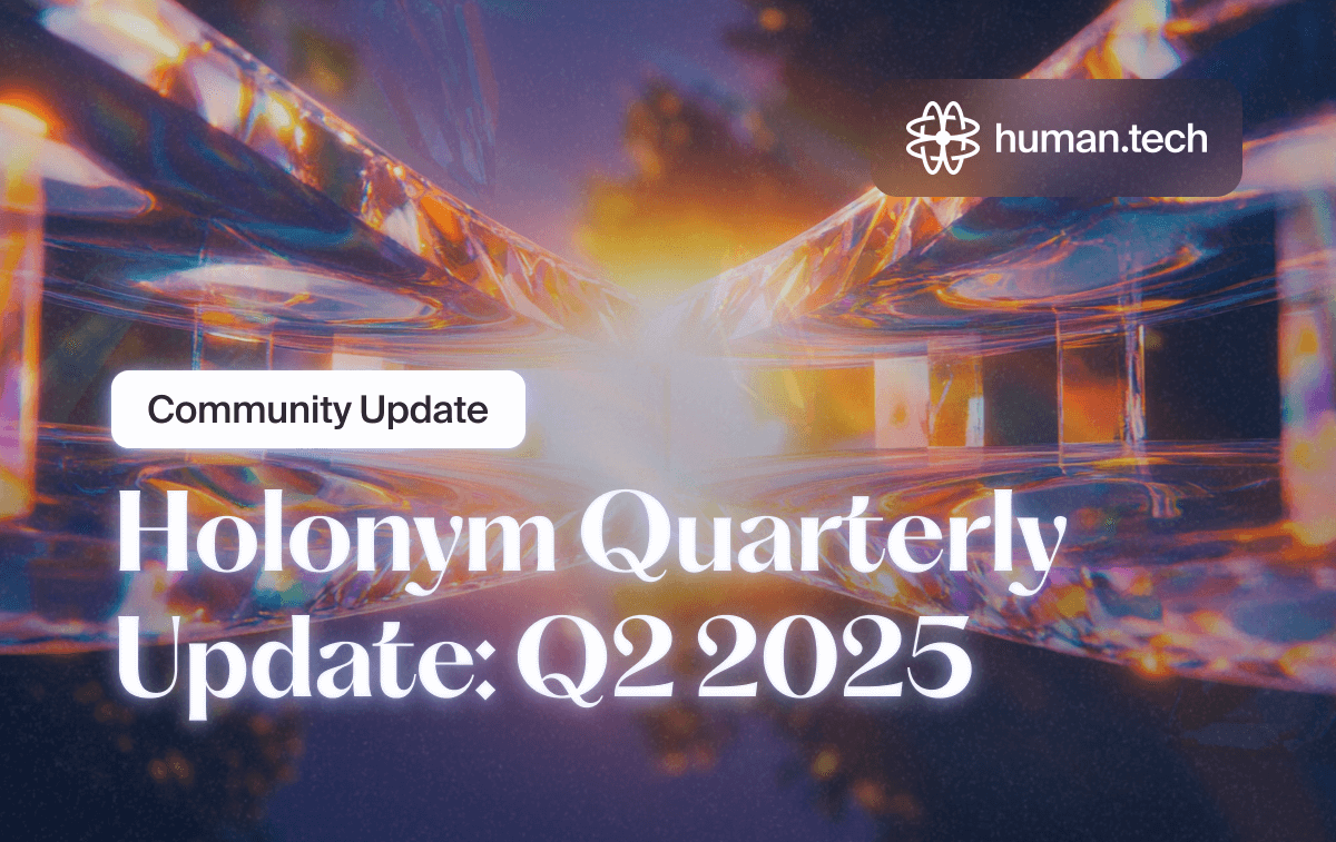 QUARTERLY UPDATE

TL;DR:

◻️ Manifestation Campaign launched

◻️ Passport Embeds in early partner access

◻️ Human Passport live on Base with full Sybil protection suite

◻️ Human Wallet in beta, with blind signing prevention &amp; cross-chain gas tank

◻️ Human Network now handling