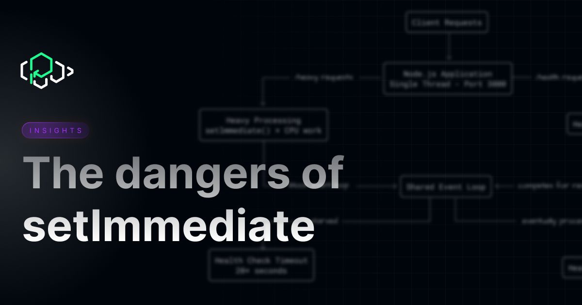 🧵⚠️ PSA for <a href="/nodejs/">Node.js</a> developers: be careful with setImmediate() for CPU-intensive work. 

A minor libuv optimization exposed how many apps accidentally depended on implicit timing behaviors they didn't even know existed.

Here's why this is a crucial lesson 👇