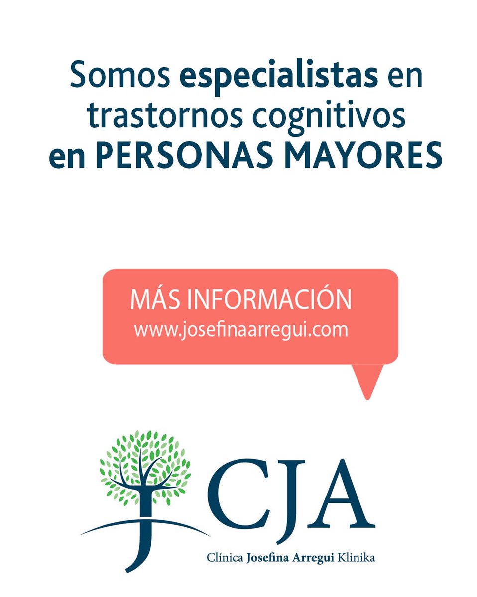 🔍 Zure senitarteko nagusia ahaztuta dabil, desorientatuta edo aldarte-aldaketak ditu?
Ez da normala. Nahasmendu kognitibo baten hasiera izan daiteke: #dementzia #Alzheimer

👩‍⚕️ Josefina Arregui Klinikan garaiz antzematen laguntzen dizugu.
📞 948 563850

#Psikogeriatria