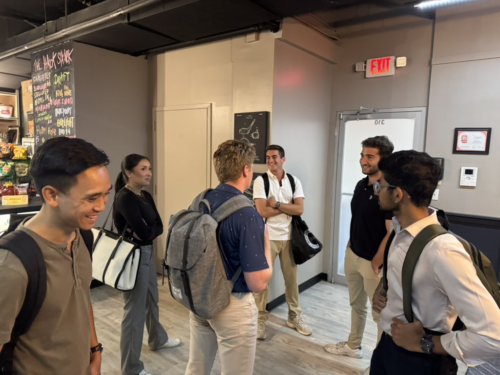 Wrapping up the week at <a href="/BKRealEstateAdv/">BKREA</a> with an evening of virtual golf put on by own <a href="/RyanCandel15/">Ryan Candel</a> as soon most of our summer interns will be traveling back to college for the school year in fall.

Normally the interns are in the office till 5-7 pm, but this was a nice and