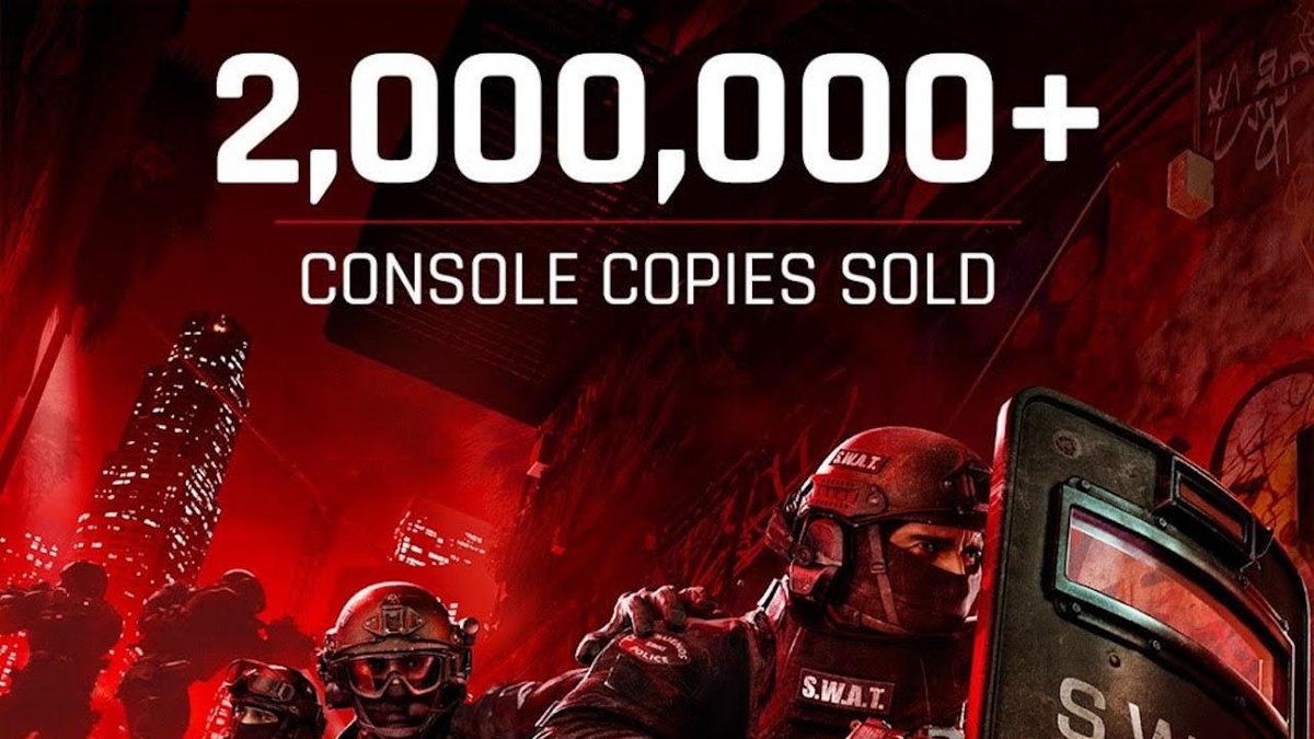 Salao_de_Jogos's tweet image. Ready or Not atinge 2 milhões de vendas nas consolas 
- Sucesso da VOID Interactive reflete-se no número de unidades vendidas 

❯❯❯ tinyurl.com/2cezwqmb ❮❮❮

#ReadyorNot #VOIDInteractive