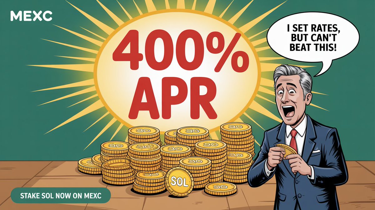 aksh_sh071's tweet photo. π New to crypto? Start big: stake SOL for just 3 days & unlock up to 400% APR π
π Stake now & earn:
https://t.co/7lG1Kb4dfn
β¨ Also trade SOL with 0 fees:
https://t.co/iq4xw4bQ2V
#SOLStaking #CryptoRewards #Bitcoin #DeFiIncome #Web3Gains #XRP #Altcoins #pumpfun https://t.co/zzcja484nJ
