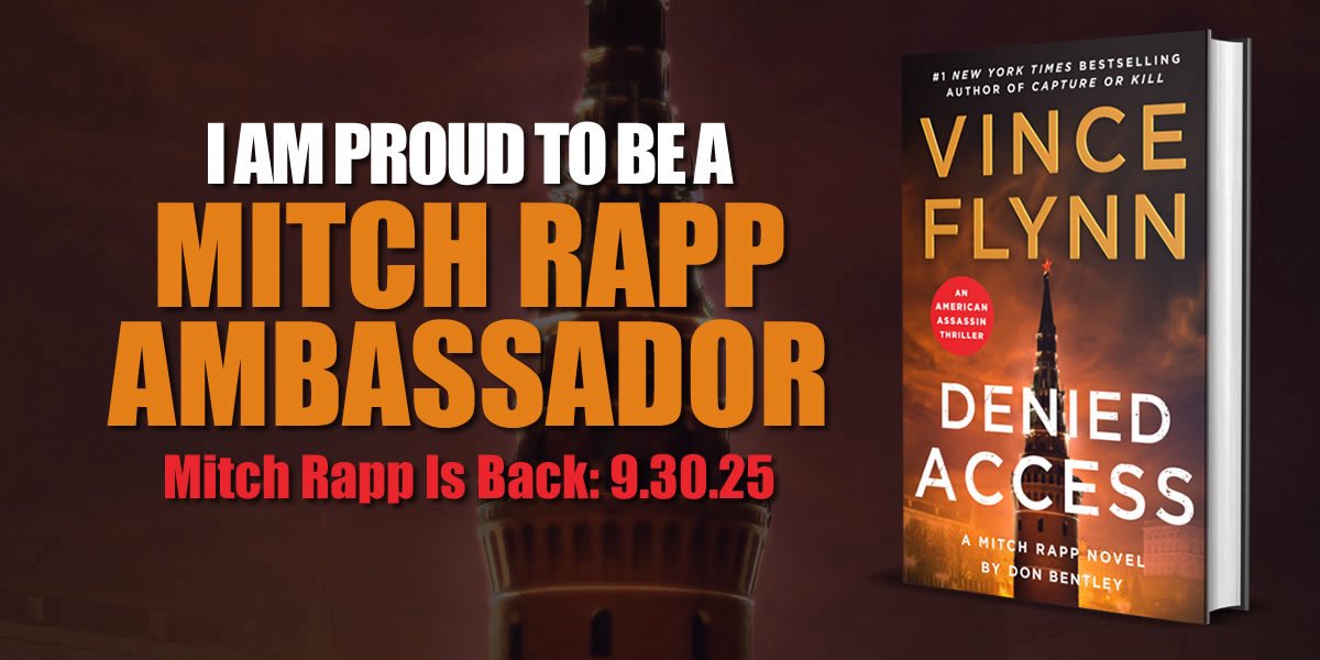 Nick Denny (@_nickdenny3) on Twitter photo Was not expecting to see this email come in today! thank you so much! <a href="/bentleydonb/">Don Bentley</a> <a href="/VinceFlynncom/">VinceFlynn.com</a> <a href="/AtriaMysteryBus/">Atria Mystery Bus</a> I can’t wait to dive in
#DeniedAccess #MitchRappLives #MitchRappAmbassador Was not expecting to see this email come in today! thank you so much! <a href="/bentleydonb/">Don Bentley</a> <a href="/VinceFlynncom/">VinceFlynn.com</a> <a href="/AtriaMysteryBus/">Atria Mystery Bus</a> I can’t wait to dive in
#DeniedAccess #MitchRappLives #MitchRappAmbassador