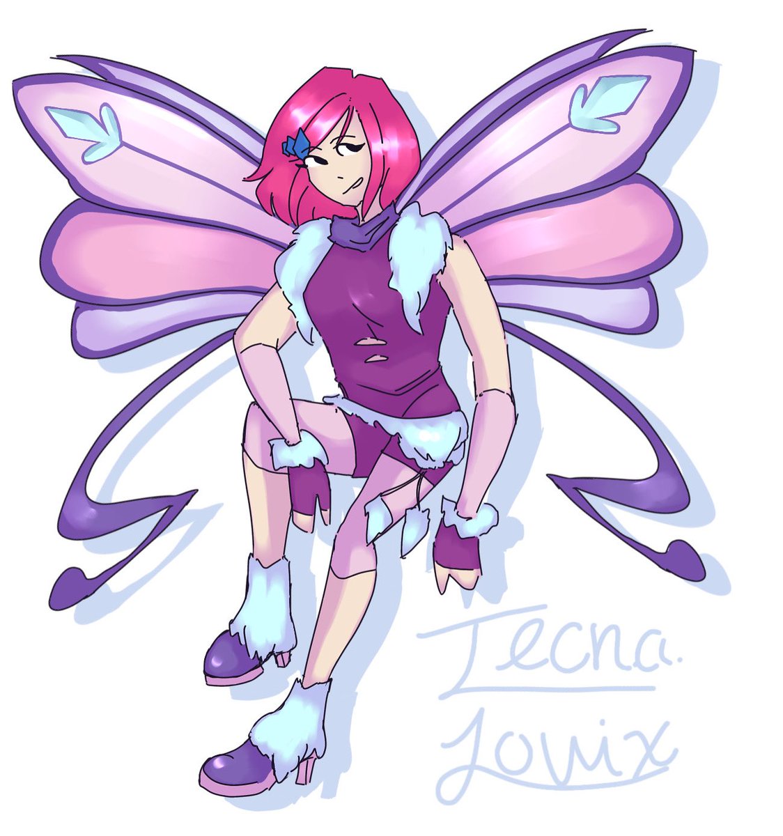 MButteefly's tweet photo. 🧚‍♀️🧚‍♀️ Tecna Lovix 🧚‍♀️🧚‍♀️

Joined a winx art collab on instagram!! Hosted by @/fawnettle on insta!! 

Tags 🏷️ 
#art #drawing #winx #fairy #winxfanart https://t.co/Zpzji7fAop