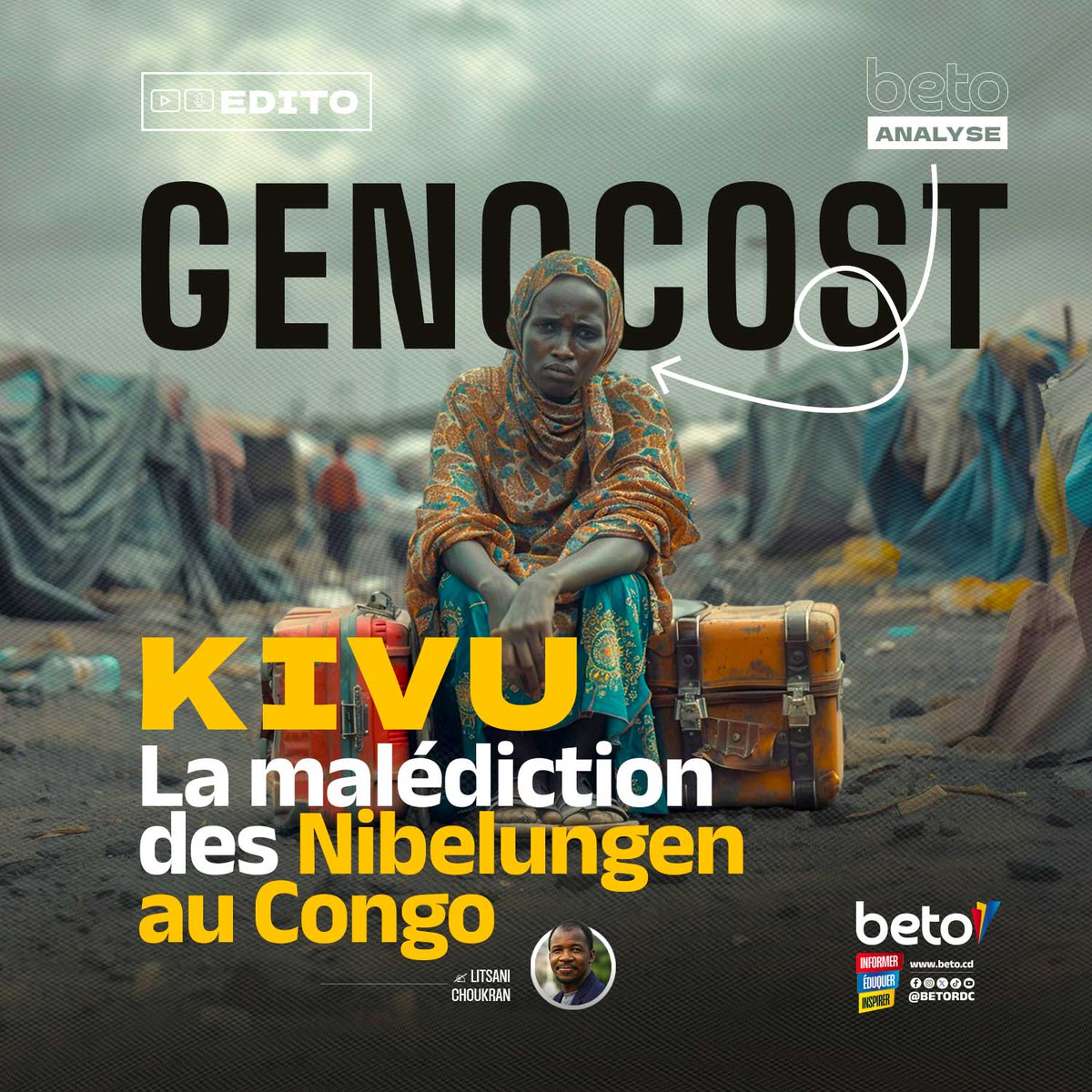 EDITO/ Kivu ou le fléau des Nibelungen au Congo : chronique d’un trésor sans héritiers

Il est, aux confins d’un continent aux plaies ouvertes, une contrée d’une beauté déconcertante, au coeur de forêts anciennes et ceinte de montagnes aux reins fertiles. Là, dans les tréfonds