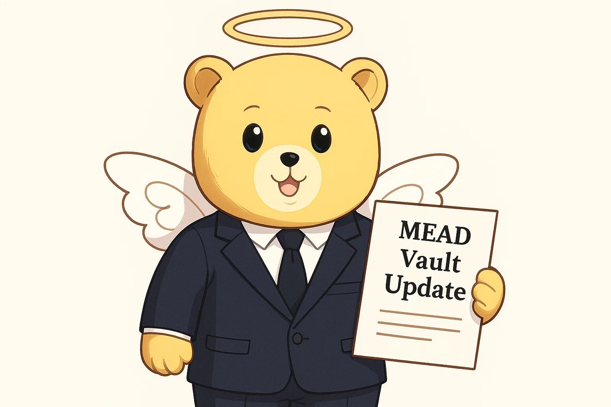 here's an announcement for all you beras leverage farming  $MEAD on beracana 🐻

we have updated the $MEAD staking vault:
- the vault will collect collateral assets on MEAD
- these will be auto-compounded for all mead positions

flywheel will be posted soon for a better visual