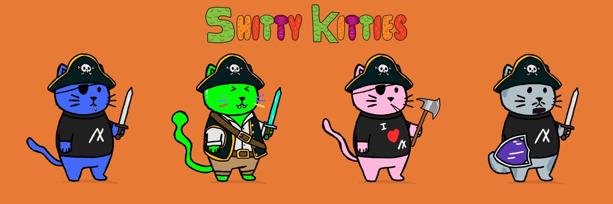 CIDVIK79 (@stmichael94240) on Twitter photo Meet some of the pirate gang that roams the sea around the islands! A motley crew for sure. ๐ธ
<a href="/ShittyKitties_/">shittykitties.algo</a>
#shittyhype
#algorandnfts Meet some of the pirate gang that roams the sea around the islands! A motley crew for sure. ๐ธ
<a href="/ShittyKitties_/">shittykitties.algo</a>
#shittyhype
#algorandnfts