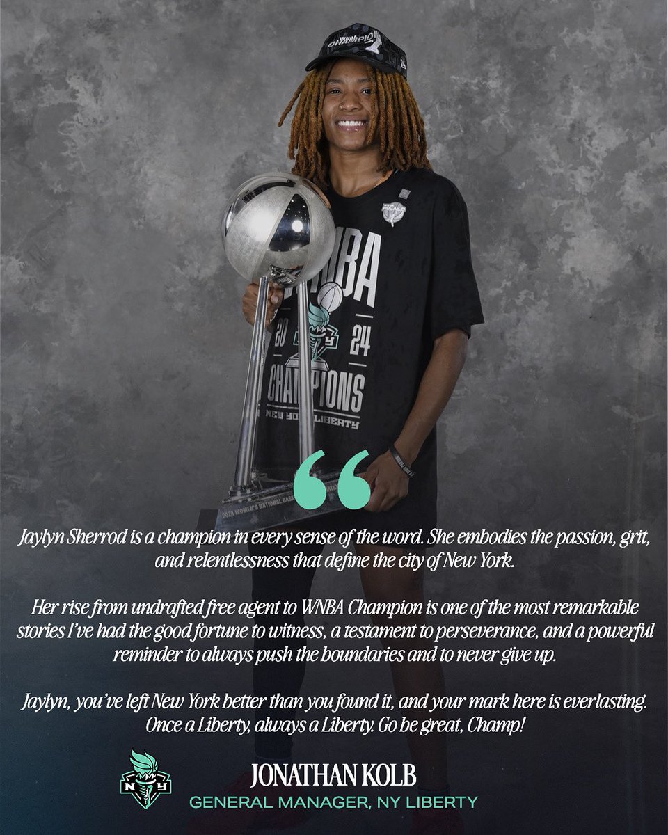 Once a Liberty, always a Liberty.🗽