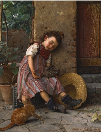 Celia Portillo / ❤️ (@lady_ailec) on Twitter photo Un momento propicio
Gaetano Chierici
© Colección privada
#PedagoArt Un momento propicio
Gaetano Chierici
© Colección privada
#PedagoArt