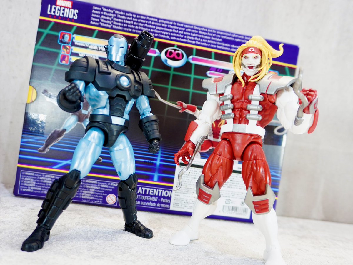 ゲーマーバースシリーズ、とりあえずウォーマシンとオメガレッドの2