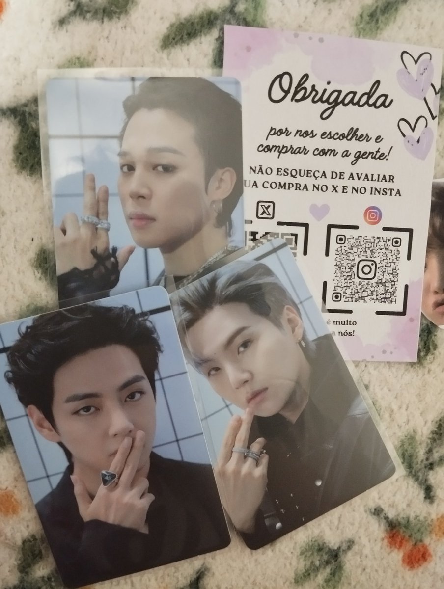 Feedback positivo pra <a href="/Duda_collector/">Eduarda</a> que me vendeu esses pc belíssimos, o é atendimento impecável, obrigada pelo cuidado na embalagem 💜✨