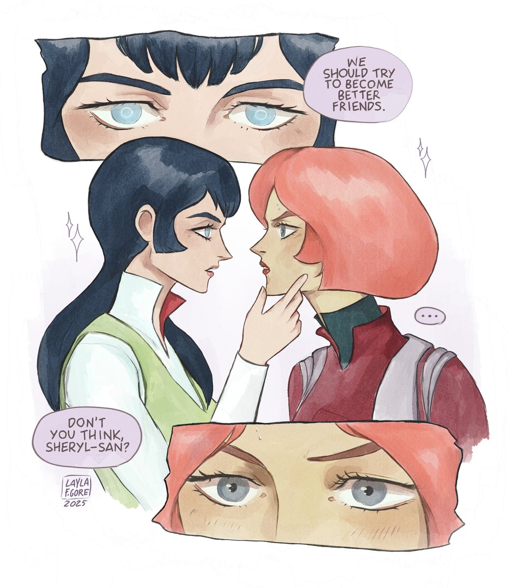 laylafgore's tweet image. just two women trying to unravel the secrets of an ancient power while trying not to be too toxic with each other (or something like that)
#ideon #spacerunawayideon #karalaajiba #sherylformosa