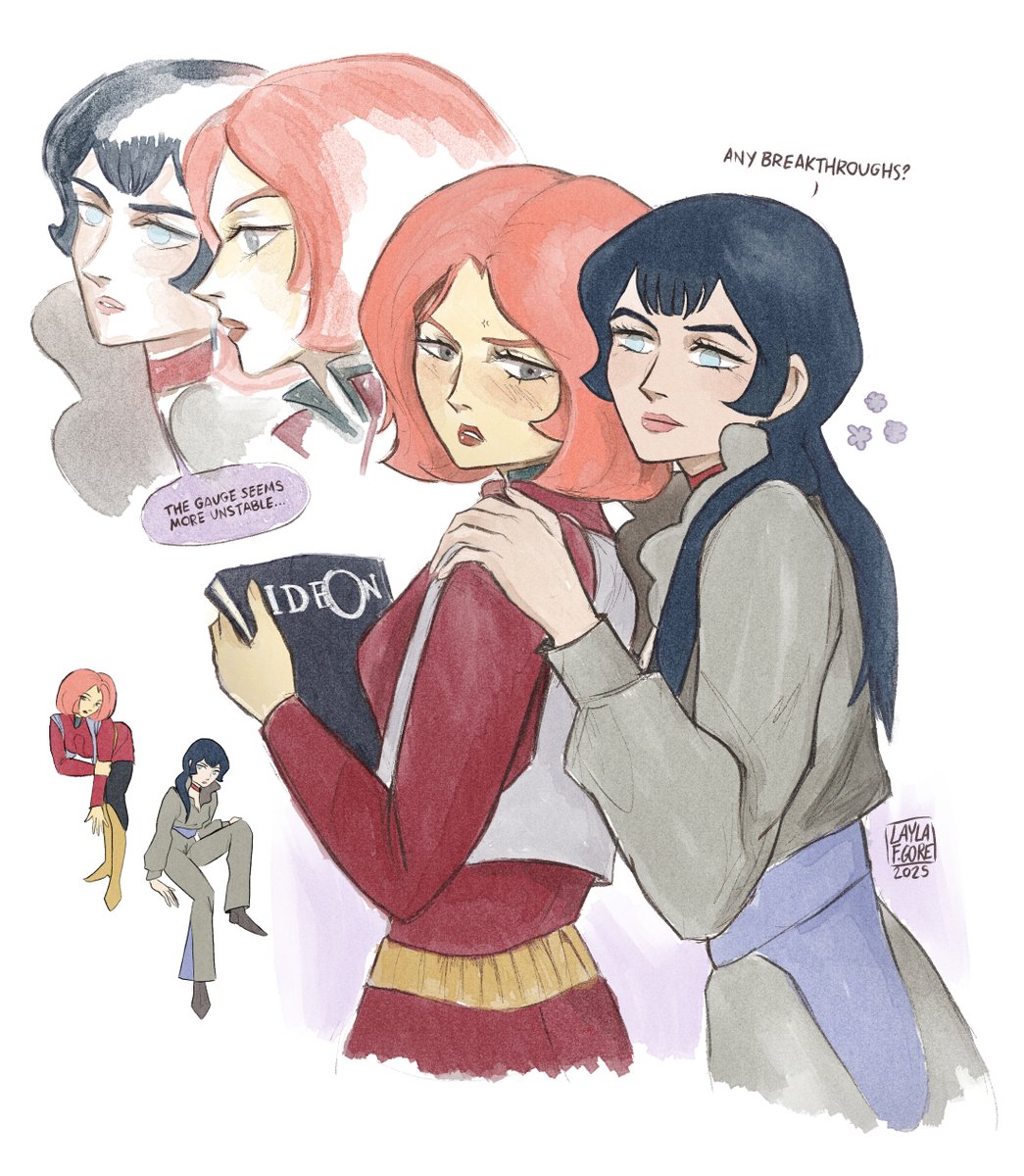 laylafgore's tweet image. just two women trying to unravel the secrets of an ancient power while trying not to be too toxic with each other (or something like that)
#ideon #spacerunawayideon #karalaajiba #sherylformosa