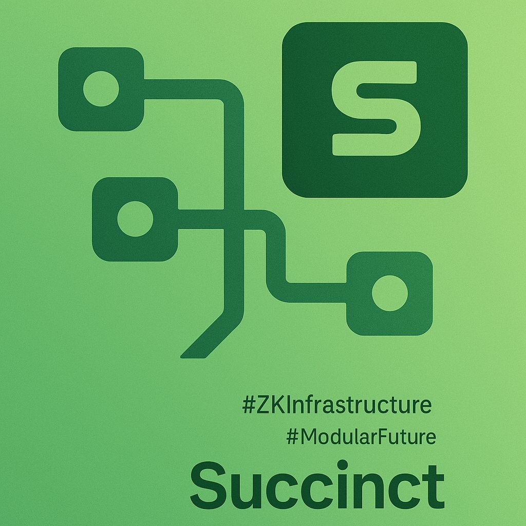 0xhenrydev's tweet image. Succinct is quietly redefining interoperability.
Not by bridges.
But by verifiable light clients.
They don’t just talk about modularity.
They enable it—securely, with ZK proofs, across L1s.
If you believe in a multichain future,
you should be watching Succinct.
#ZKInfrastructure…