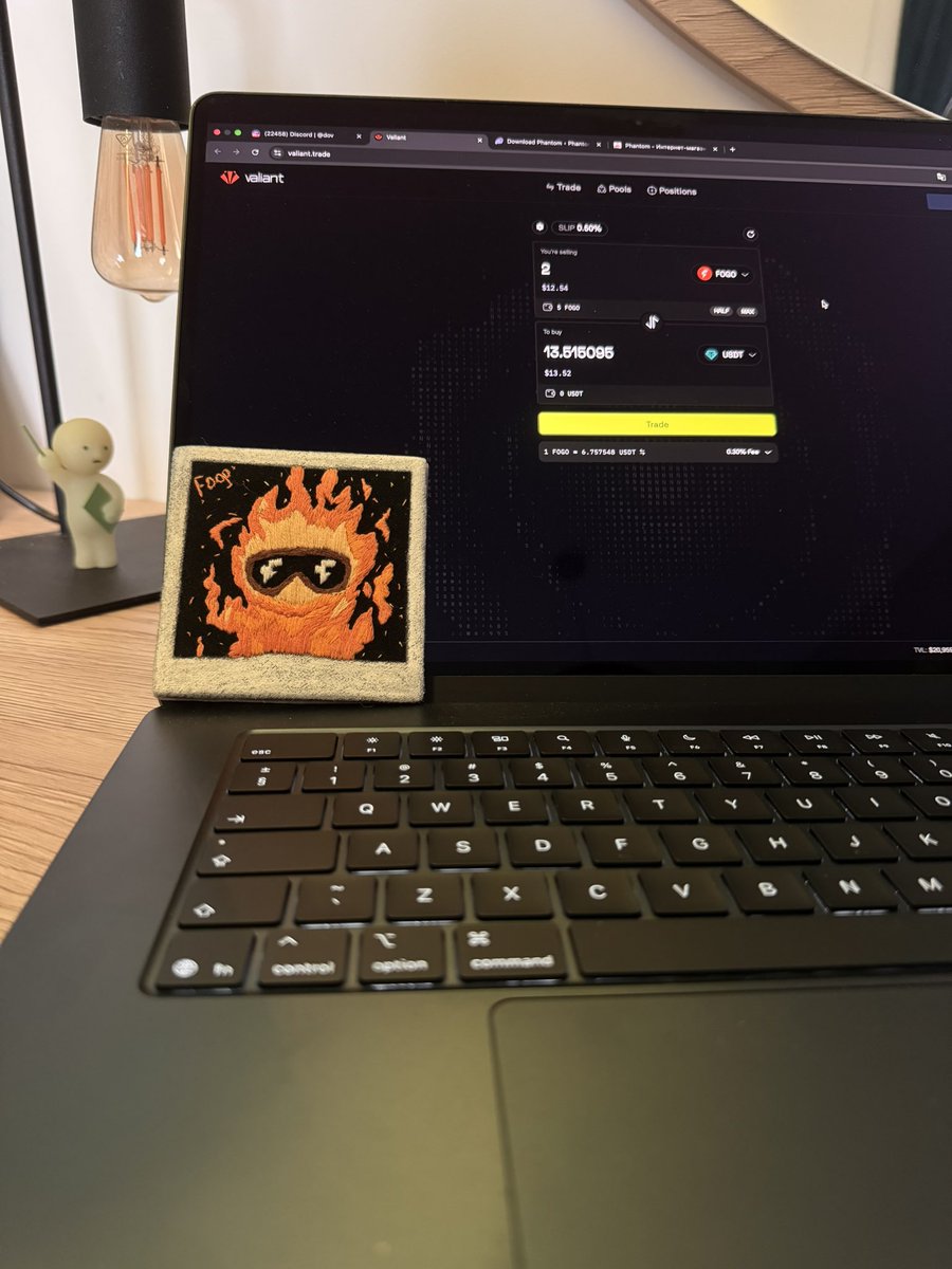 When I do any action in <a href="/FogoChain/">Fogo</a> Testnet I always have an attribute from Fogo at hand that magically speeds up transactions.

Do you have a unique attribute that is always with you?