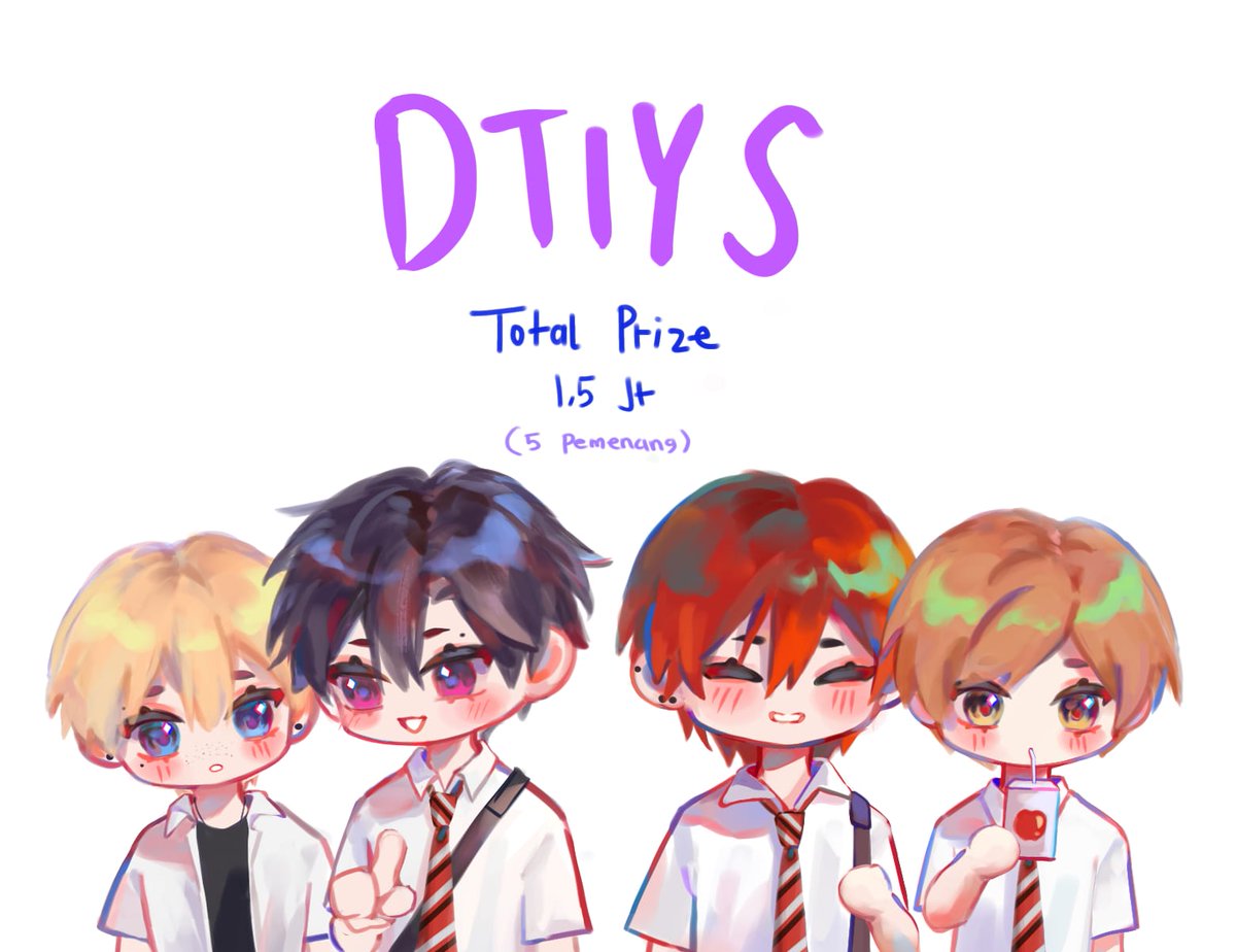 tennxiu's tweet image. Sehubungan dengan rilisnya webnovel &quot;HALF OF THE END&quot;, aku dan @huutae memutuskan untuk bikin DTIYS ini 👀✨️

⬇️ informasi lengkapnya aku drop di kolom komentar ⬇️
#HOTEDTIYS