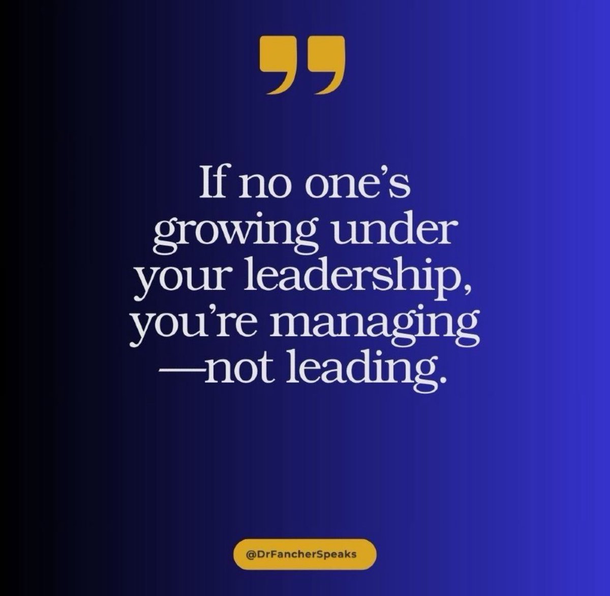 MativoMJohn's tweet image. If the individuals you are responsible for are not experiencing personal or professional growth under your leadership, it indicates that you are merely managing rather than truly leading. 

#LeadershipFirst