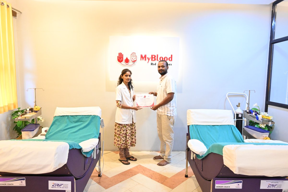MyBloodIndia's tweet photo. We sincerely thank Vishal N Neginahal for his generous blood donation at MyBlood Charitable Blood Bank. His compassionate gesture reflects the true essence of humanity bringing hope and healing to those in need. Acts like his not only save lives but also inspire countless others. https://t.co/zNx9tilUeh