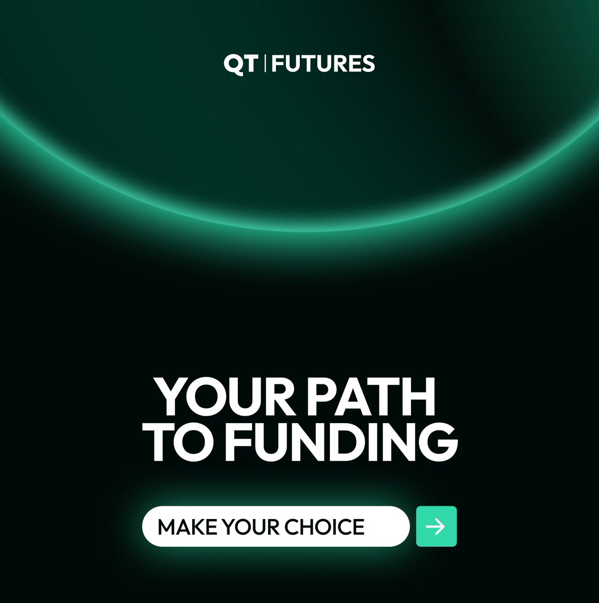 Two paths. One destination.

QT PRO - 1 Step:  Prove yourself. $50/month to start.

QT CORE - INSTANT ACCESS: Jump straight in. $190/month.

Building your skills or ready to trade today? We've got you covered.

Simple. Direct. Your choice.
Ready to decide? Waitlist link in bio.
