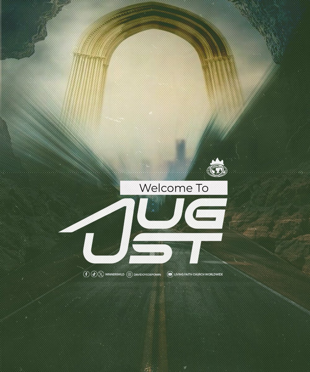 HAPPY NEW MONTH

You will see the hand of God this new month!
Your mockers will know that God has stretched forth His hands in your direction!
Every shame and reproach shall be washed away!

#August #Happynewmonth