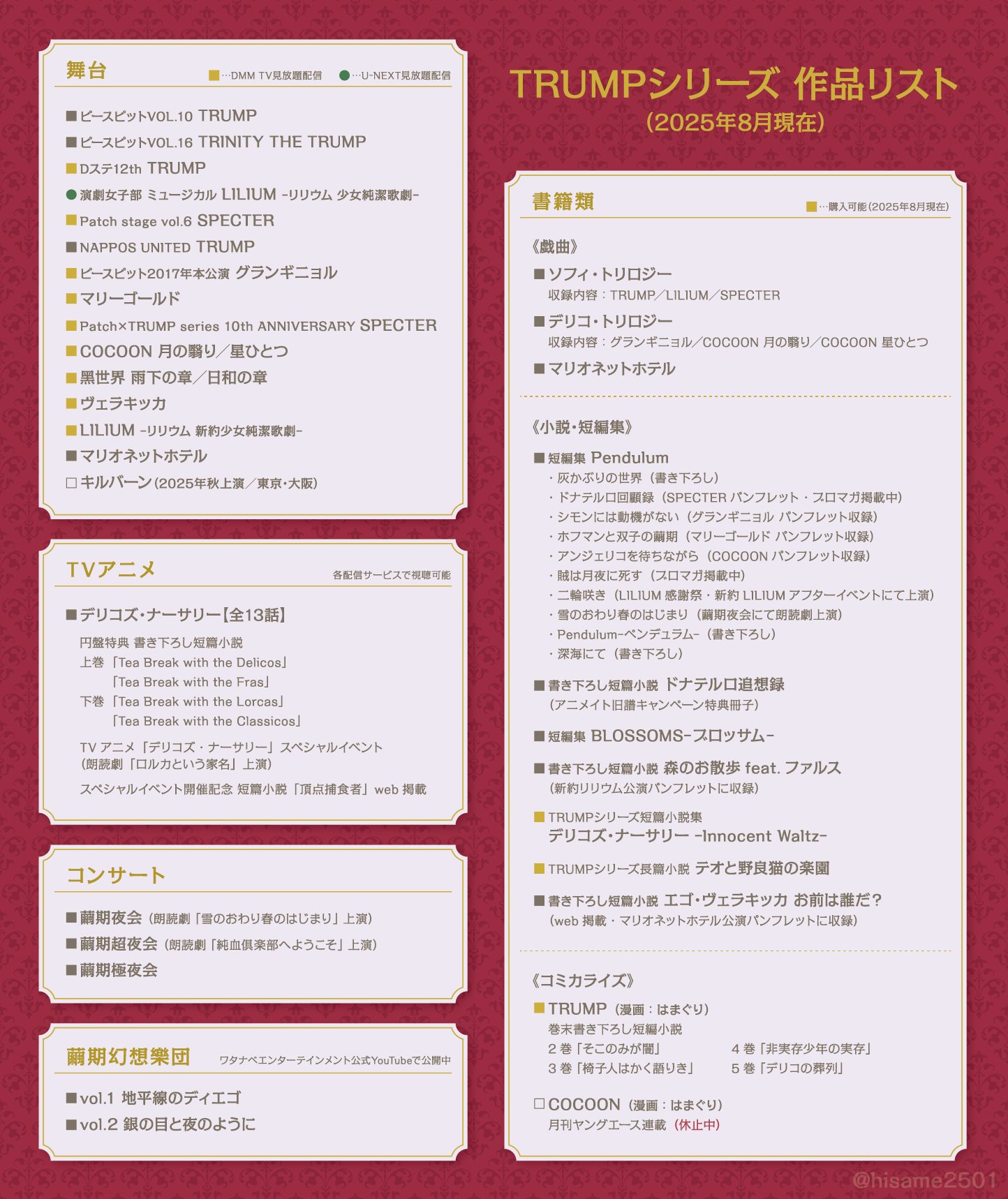 氷雨ページ 氷雨 (@hisame2501) / X