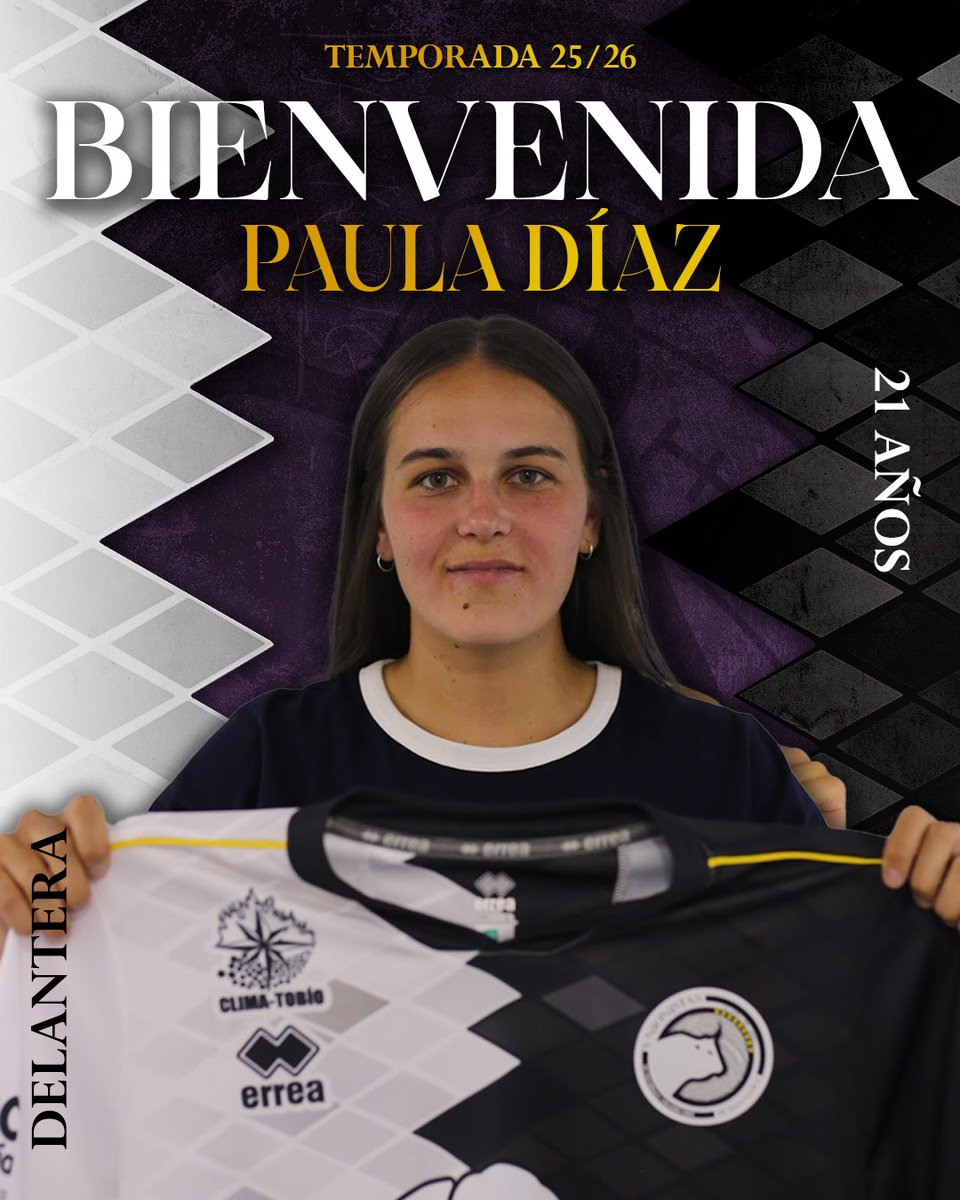 🆕 𝗙𝗜𝗖𝗛𝗔𝗝𝗘 | Paula Díaz refuerza el ataque de Unionistas para el estreno en Gonalpi. 

🔙 Procede del CD Salamanca FF B. 

👏 ¡Agradecerte la confianza depositada en nuestro proyecto, Paula! 

#Irreductibles ⚔️⚪⚫🟣