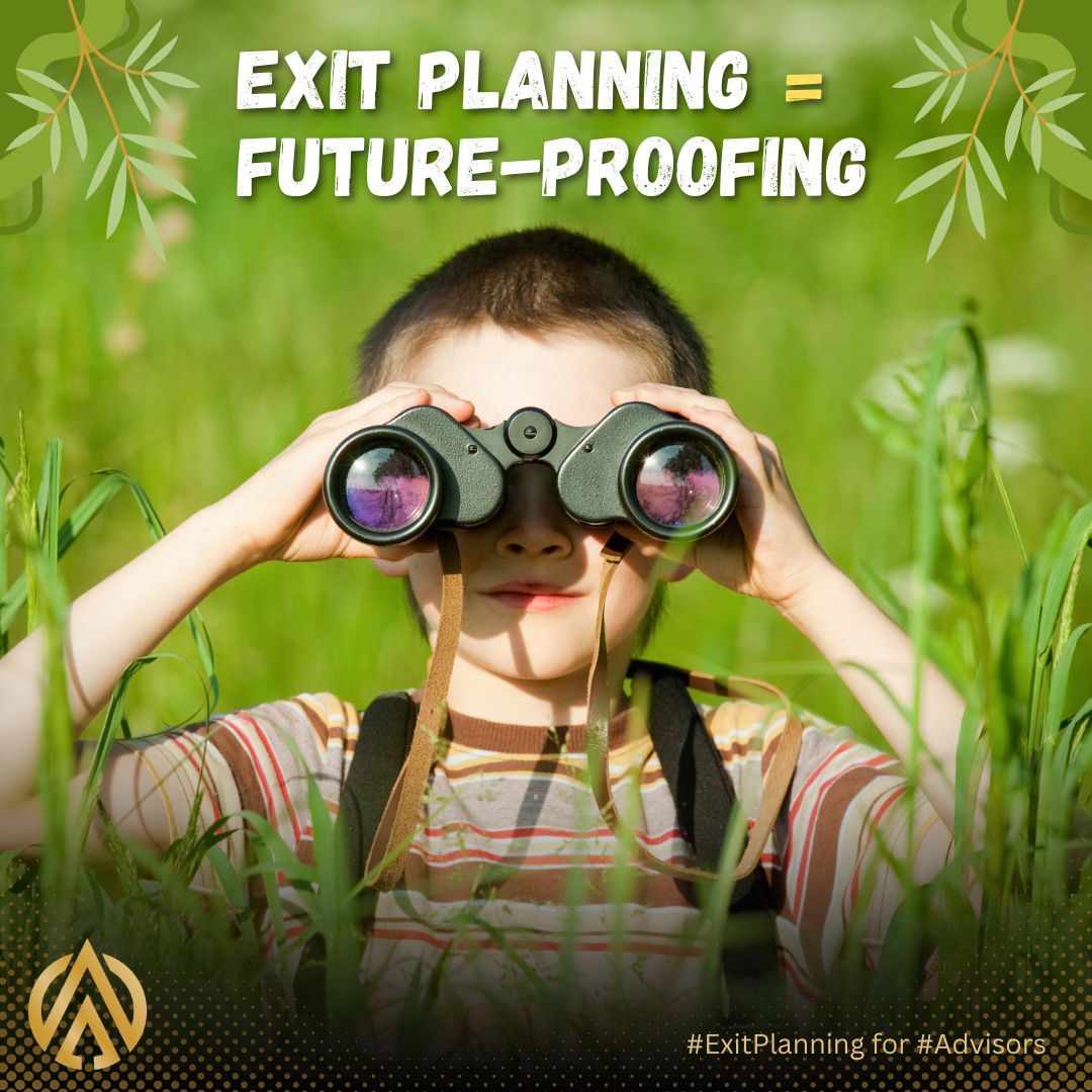 BrooklynBrock's tweet image. Exit planning isn’t just for retirement-it’s smart business.
Whether it’s:
⚠️ A crisis
✈️ A sabbatical
🪴 A next-gen leader ready to grow
⌛ A partner ready for more time together...
Future-proofing your firm=more resilience + more options.
Let’s talk.
#ExitPlanning for #Advisors