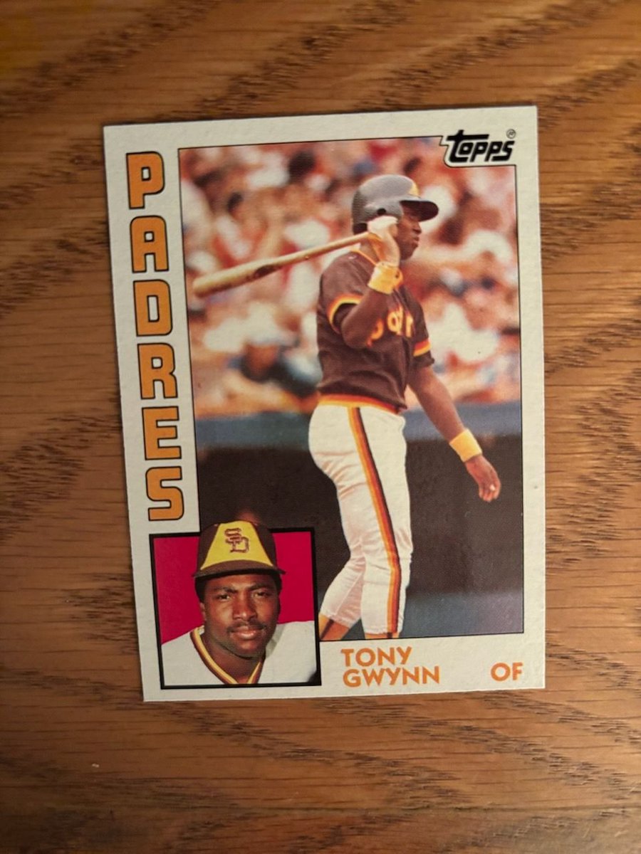 StarxScott's tweet photo. 1984 Topps Tony Gwynn
#CardsILike https://t.co/vlLsqmqYpE