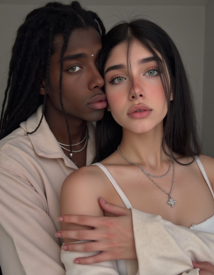 My friends, we are all human beings, and humanity and kindness are our traits. Skin color is not a reason for our different levels.
made with #Ai