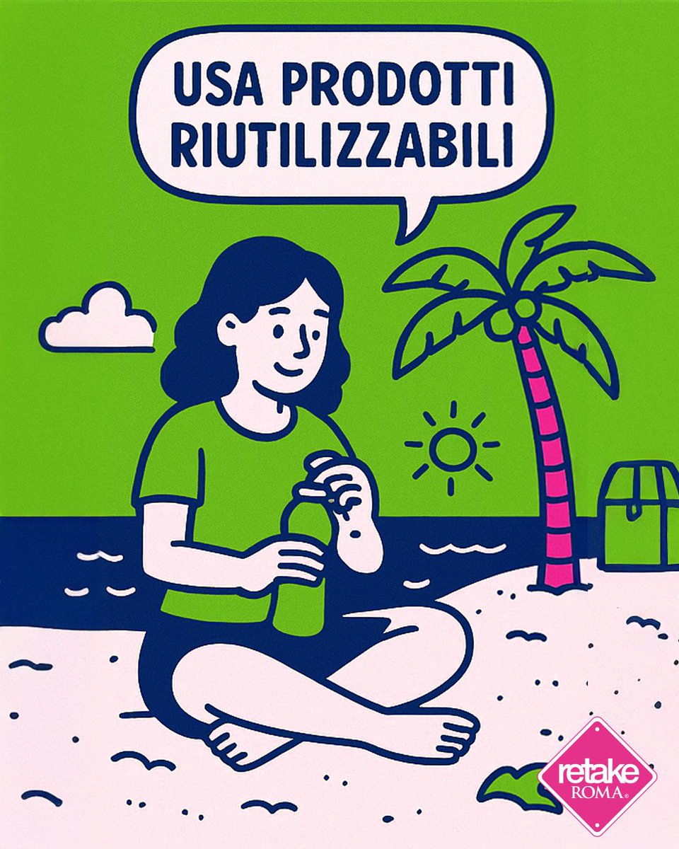 Retake_Roma's tweet photo. Non c'è niente di meglio che godersi le bellezze della natura, durante le vacanze. Tuttavia, la bellezza donata deve essere anche ricambiata. Ecco alcune semplici pratiche, per un'estate rispettosa e piacevole.

#buoneabitudini #ambiente #rispetto https://t.co/oYI3q23gHI