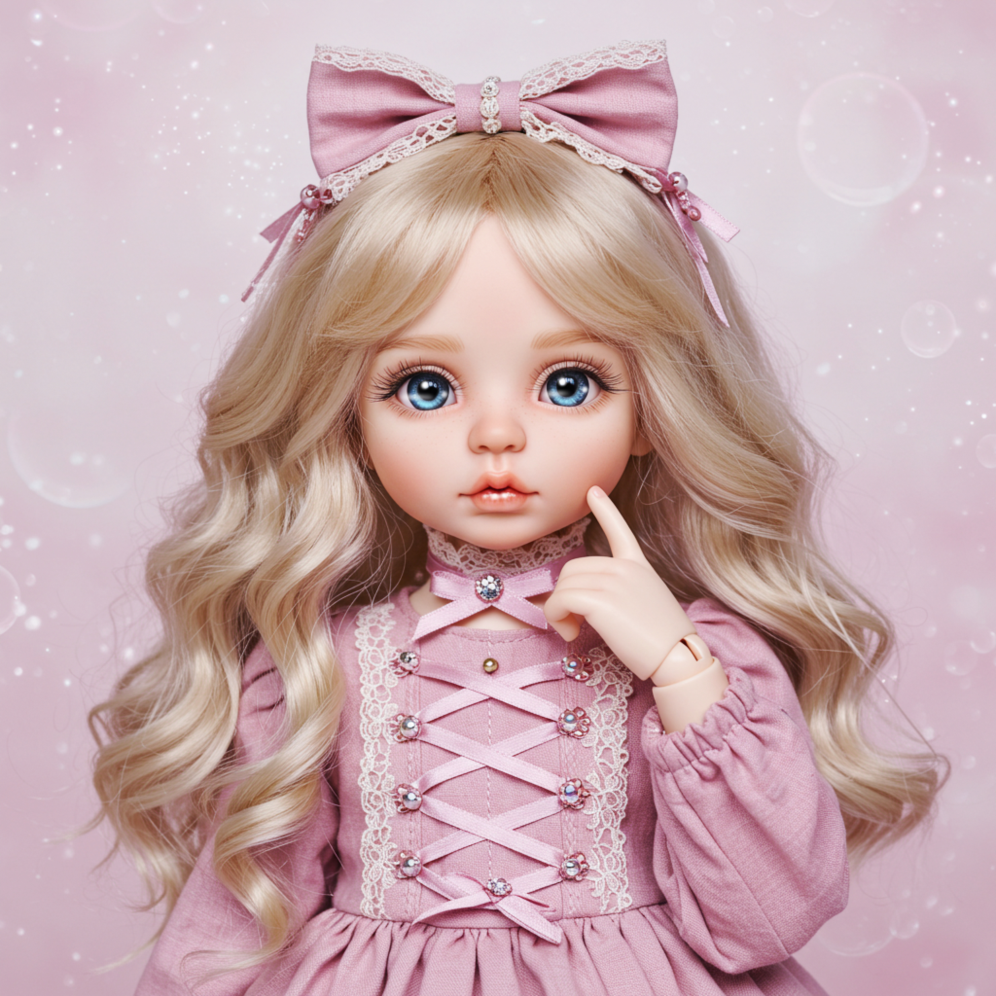 まぁちゃんページ 2作品 おまとめ アートドール＆モールアート あいす まぁちゃん様専用ページ 2作品 おまとめ アートドール＆モール