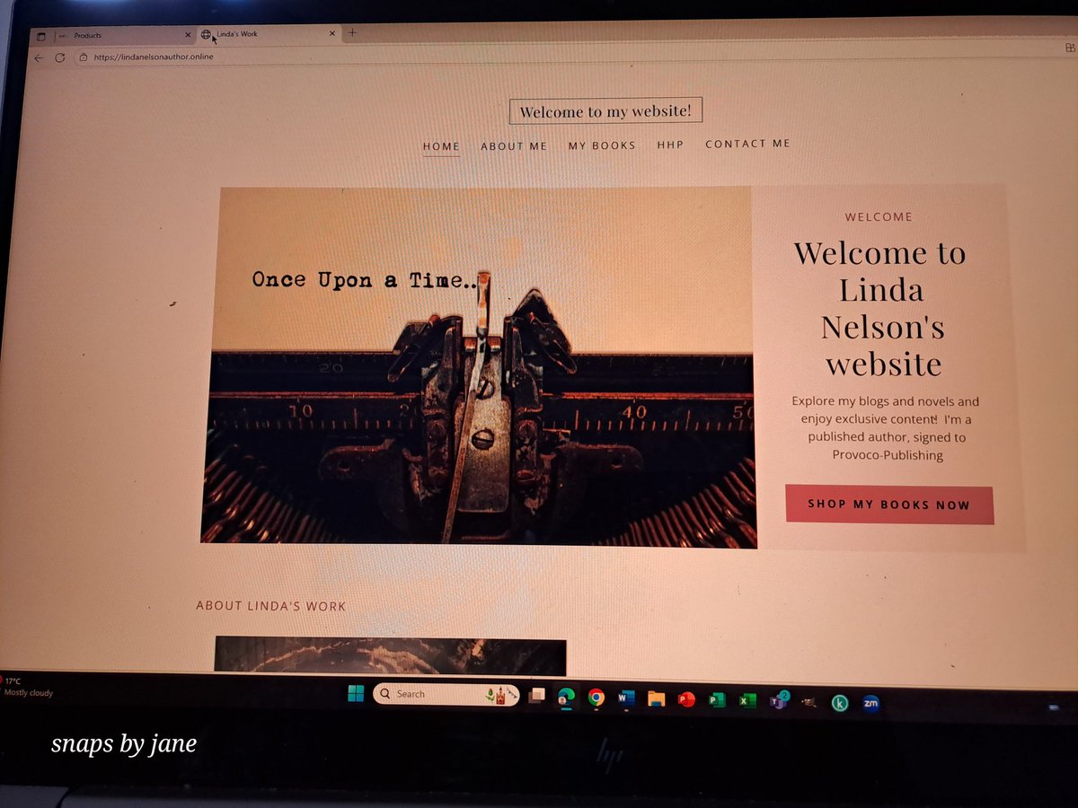 You can check out debut novelist <a href="/lindajnelson5/">Linda Nelson</a> and buy her book at

Lindanelsonauthor.online