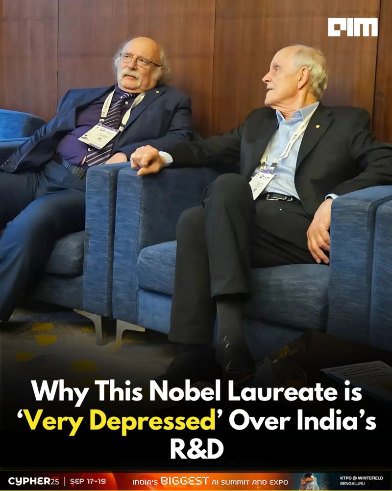At the recently concluded Quantum India Bengaluru 2025 event, Nobel laureate David Gross voiced concern over India’s declining research investments, stating that the country, despite its vast potential, is “falling farther behind” in global scientific progress. Speaking