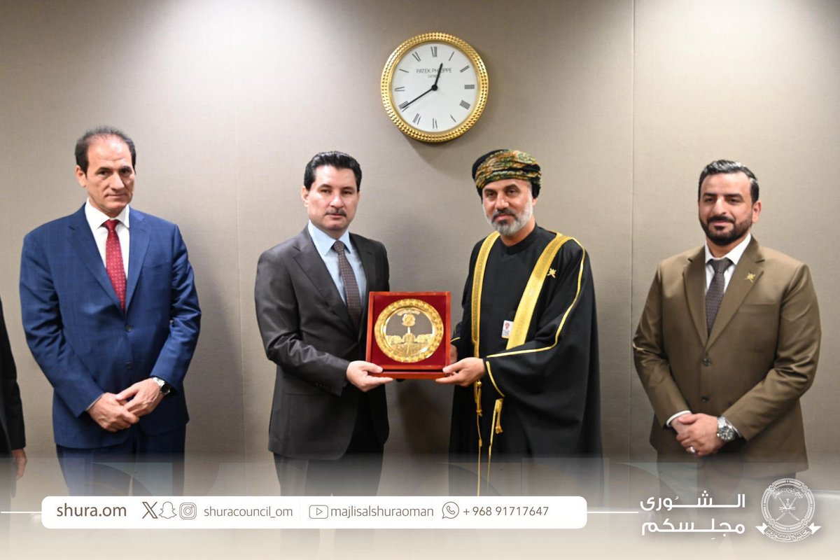 🔹 #مجلس_الشورى يشارك في المؤتمر العالمي السادس لرؤساء البرلمانات
📍 جنيف – الاتحاد السويسري
🗓️ 29 – 31 يوليو 2025م
📢 تحت شعار: “التعاون البرلماني وتعددية الأطراف من أجل السلام والعدالة والازدهار”
🔹 شارك وفد #مجلس_الشورى في أعمال المؤتمر برئاسة سعادة خالد بن هلال المعولي، رئيس