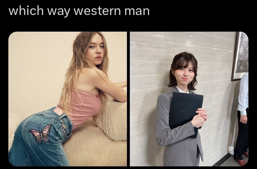Why is it impossible for western women to just be cute and modest