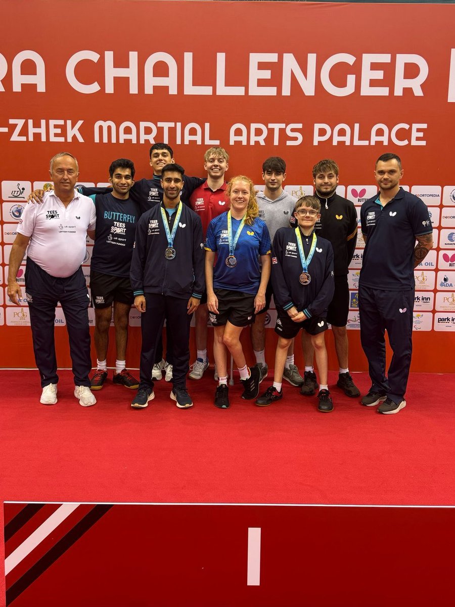 British Para TT (@britishparatt) on Twitter photo 3 singles medals for young <a href="/BritishParaTT/">British Para TT</a> squad in Kazakhstan ๐ฅ๐ฅ๐ฅ๐๐๐ฌ๐ง
<a href="/FlissPick/">Fliss Pickard</a> Jacob Wicks <a href="/dan_thomson05/">Dan Thomson</a> Bailey Page <a href="/tt_ryan1/">Ryan Henry</a> Jaiden Caldeira <a href="/svtst/">S.Thakker</a>
<a href="/TableTennisENG/">Table Tennis England</a> <a href="/walesTT/">Table Tennis Wales</a> <a href="/TableTennisScot/">TableTennisScotland</a> <a href="/uk_sport/">UK Sport</a> <a href="/UKSportsInst/">UK Sports Institute</a> <a href="/TNLUK/">The National Lottery</a> <a href="/TeesSport1/">Tees Sport</a> 3 singles medals for young <a href="/BritishParaTT/">British Para TT</a> squad in Kazakhstan ๐ฅ๐ฅ๐ฅ๐๐๐ฌ๐ง
<a href="/FlissPick/">Fliss Pickard</a> Jacob Wicks <a href="/dan_thomson05/">Dan Thomson</a> Bailey Page <a href="/tt_ryan1/">Ryan Henry</a> Jaiden Caldeira <a href="/svtst/">S.Thakker</a>
<a href="/TableTennisENG/">Table Tennis England</a> <a href="/walesTT/">Table Tennis Wales</a> <a href="/TableTennisScot/">TableTennisScotland</a> <a href="/uk_sport/">UK Sport</a> <a href="/UKSportsInst/">UK Sports Institute</a> <a href="/TNLUK/">The National Lottery</a> <a href="/TeesSport1/">Tees Sport</a>
